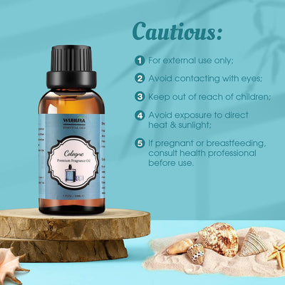 Mens Cologne Fragrance Oil for Men 30ML - Premium Grade Cologne Fragrance Oils Aromatherapy Masculine Essential Oil Scents for Diffuser (1.01 Fl Oz)