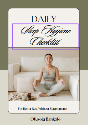 Daily Sleep Hygiene Checklist