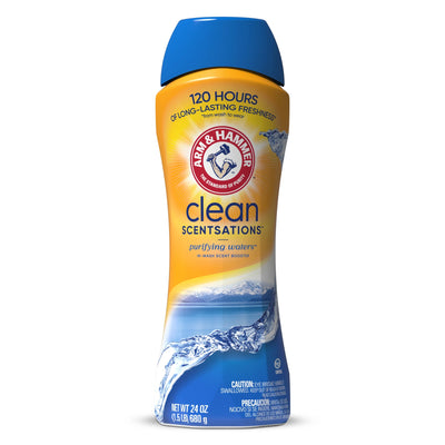 Clean Scentsations In-Wash Scent Booster, Laundry Scent Booster Purifying Waters Scent, 24 Oz