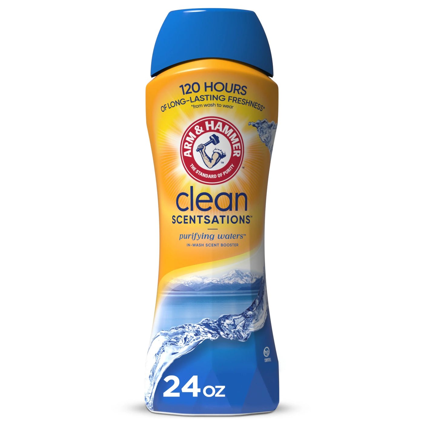 Clean Scentsations In-Wash Scent Booster, Laundry Scent Booster Purifying Waters Scent, 24 Oz