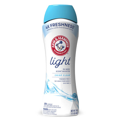 Light In-Wash Scent Booster, Laundry Scent Booster Crisp Clean Scent, 24 Oz